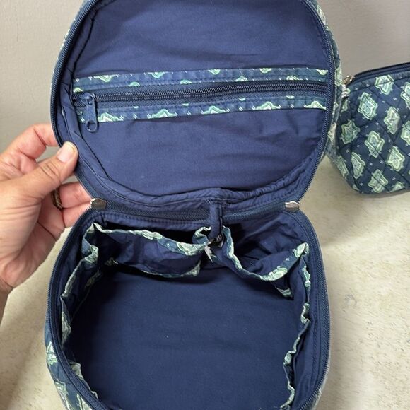 FOUR Piece Cosmetic Bag Set Unique! - Picture 9 of 12